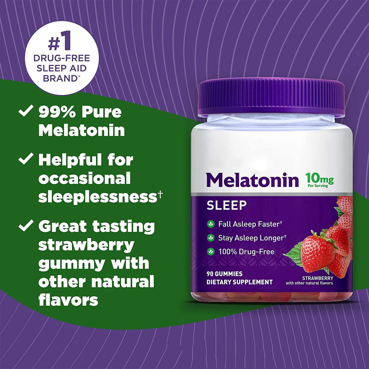 Melatonin Sleep Gummies (10MG)
