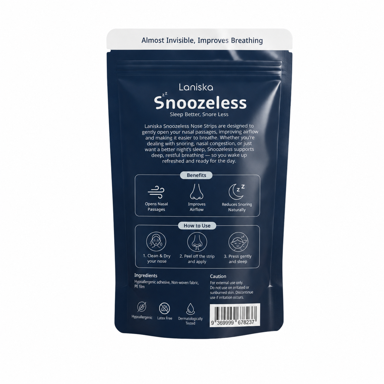 Anti-Snore Nasal Strips